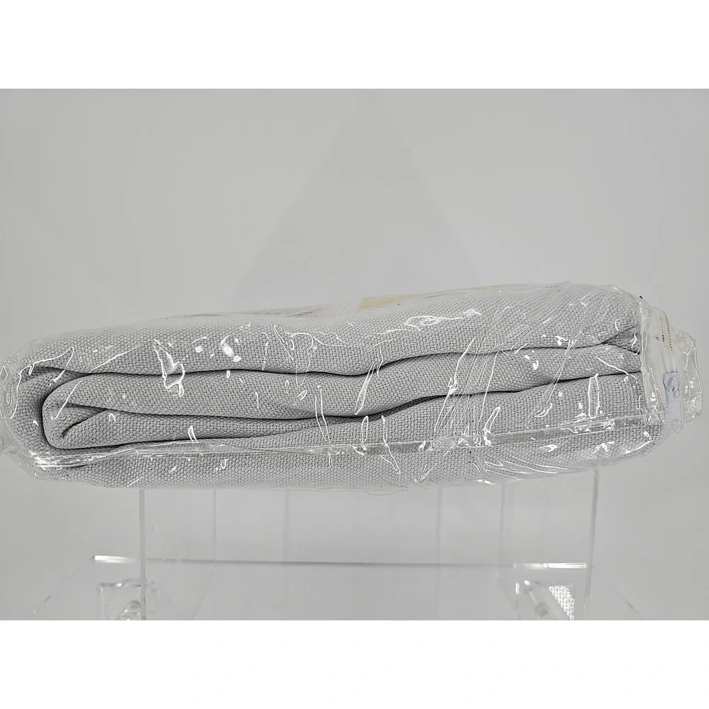NICETOWN Faux Linen Room Darkening Curtains W50 x L96 Natural Tan‎